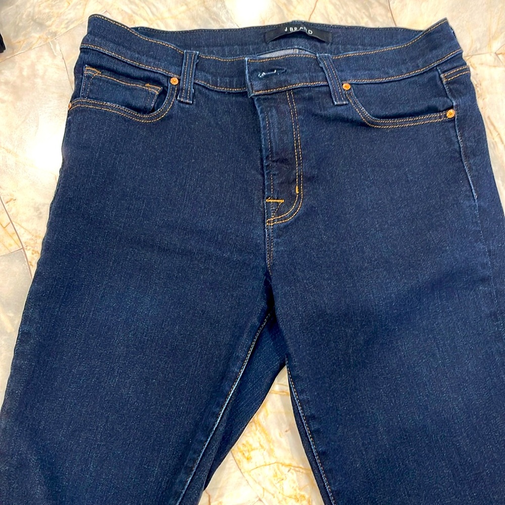 J Brand slim fit stone washed jeans